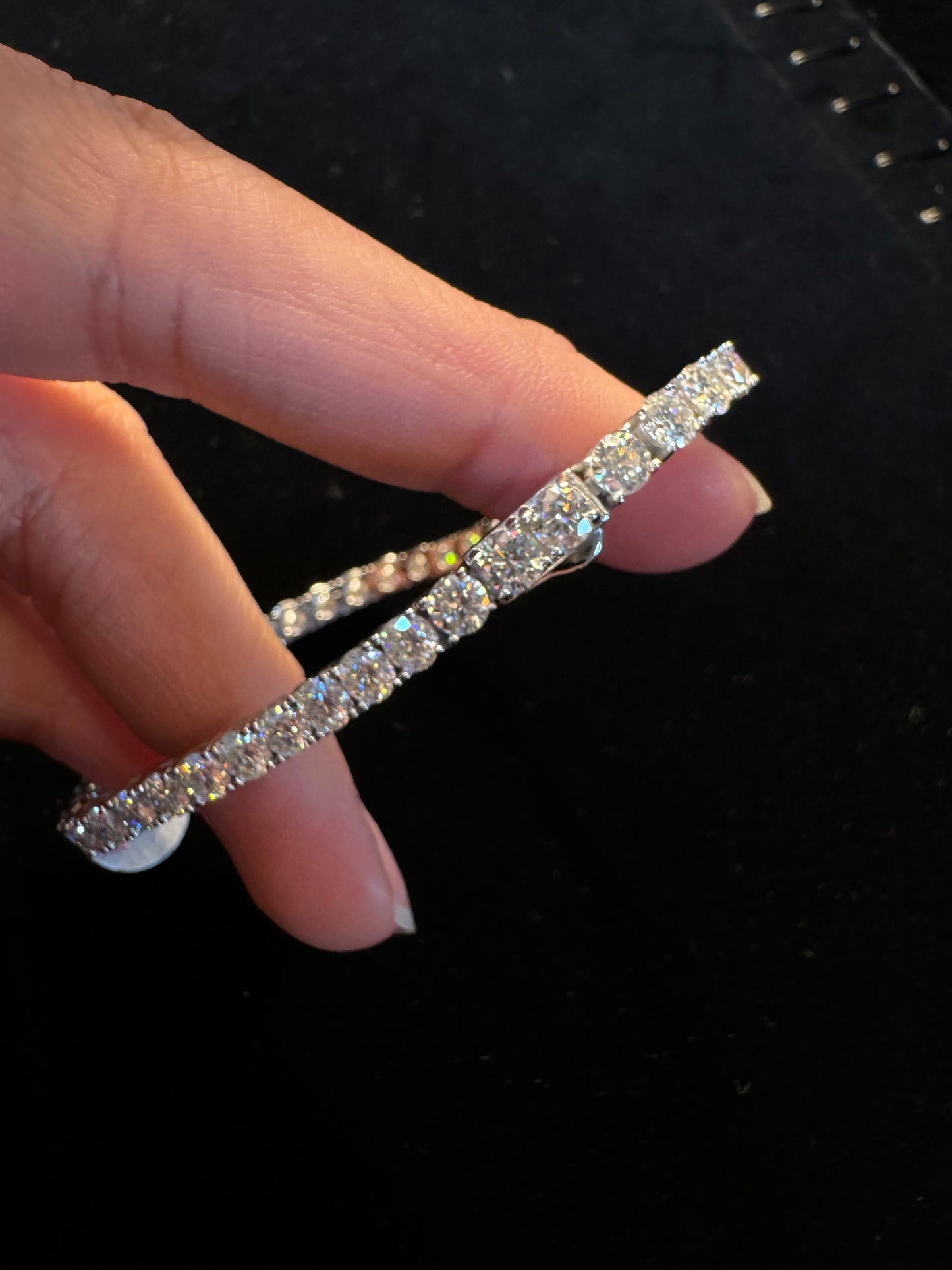 Moissanite 7” Tennis Bracelet