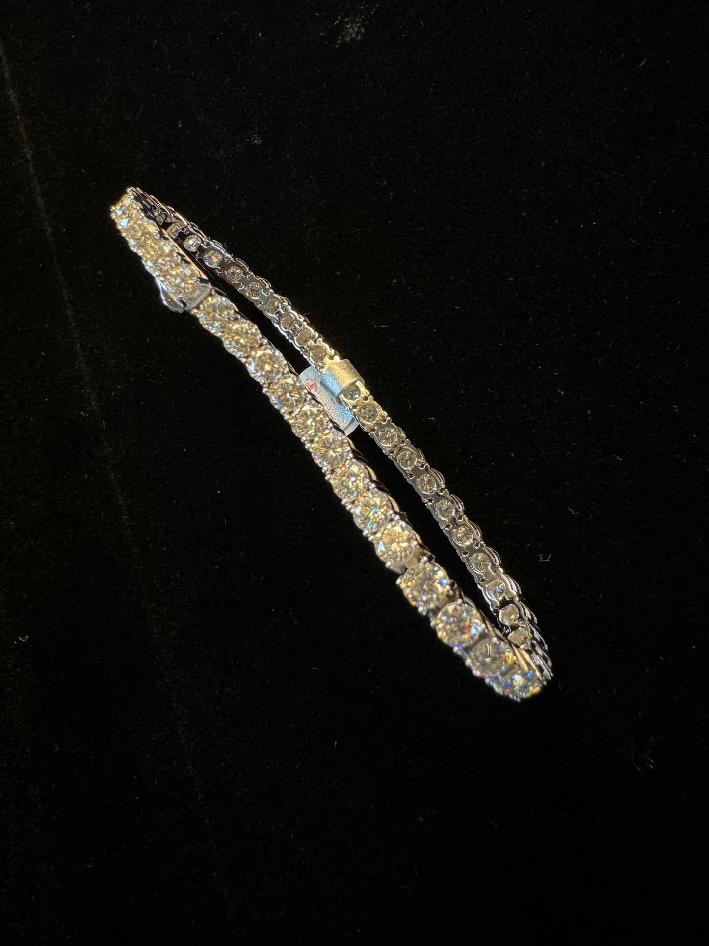 Moissanite 7” Tennis Bracelet