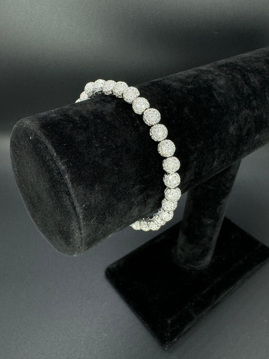 Men’s Studded Bead Bracelet