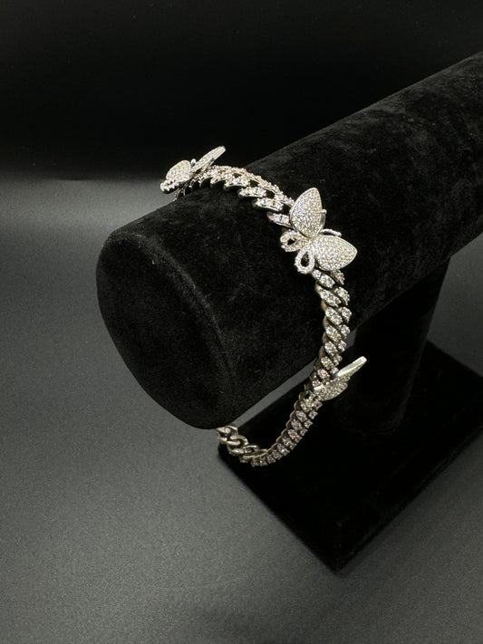 ICY Butterfly Anklet