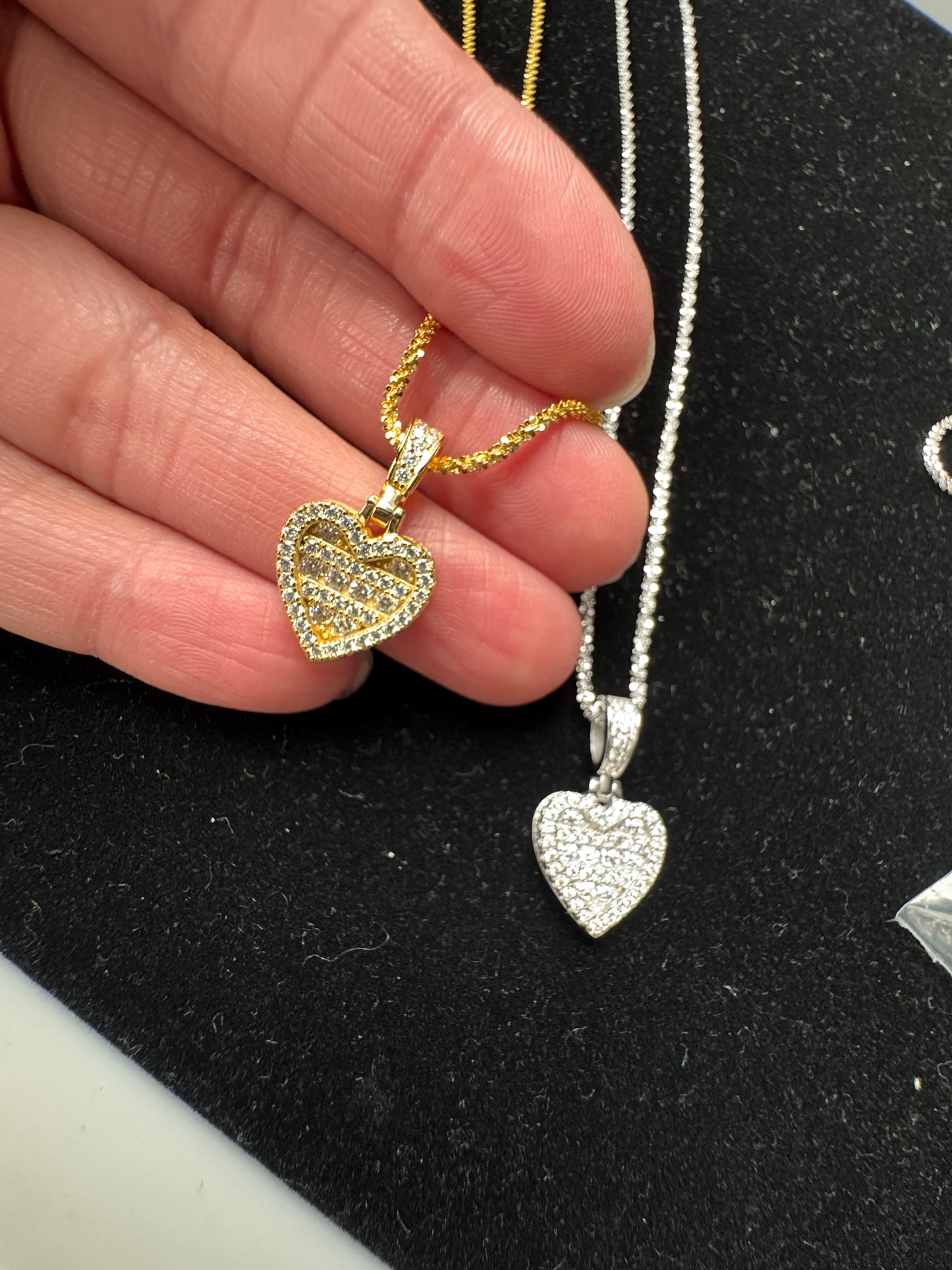 Love Necklace (Moissanite)