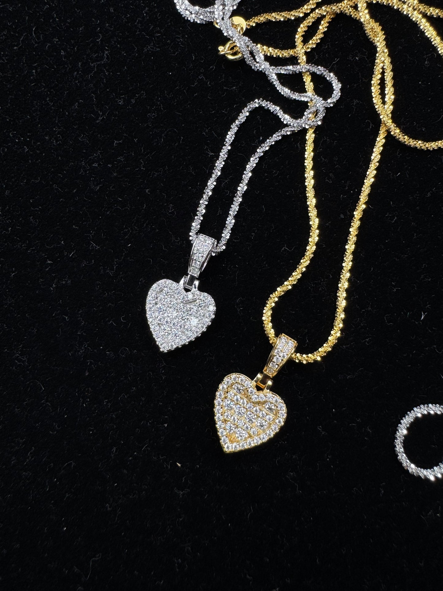 Love Necklace (Moissanite)