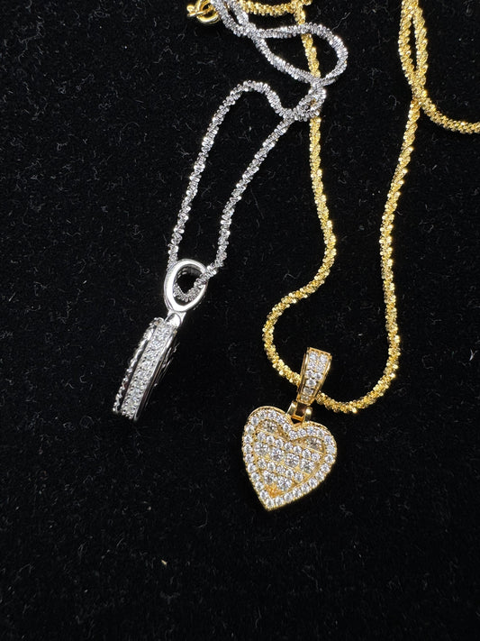 Love Necklace (Moissanite)
